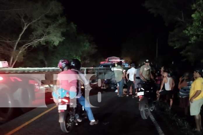 Foto: Accidente mortal en Chinandega/TN8