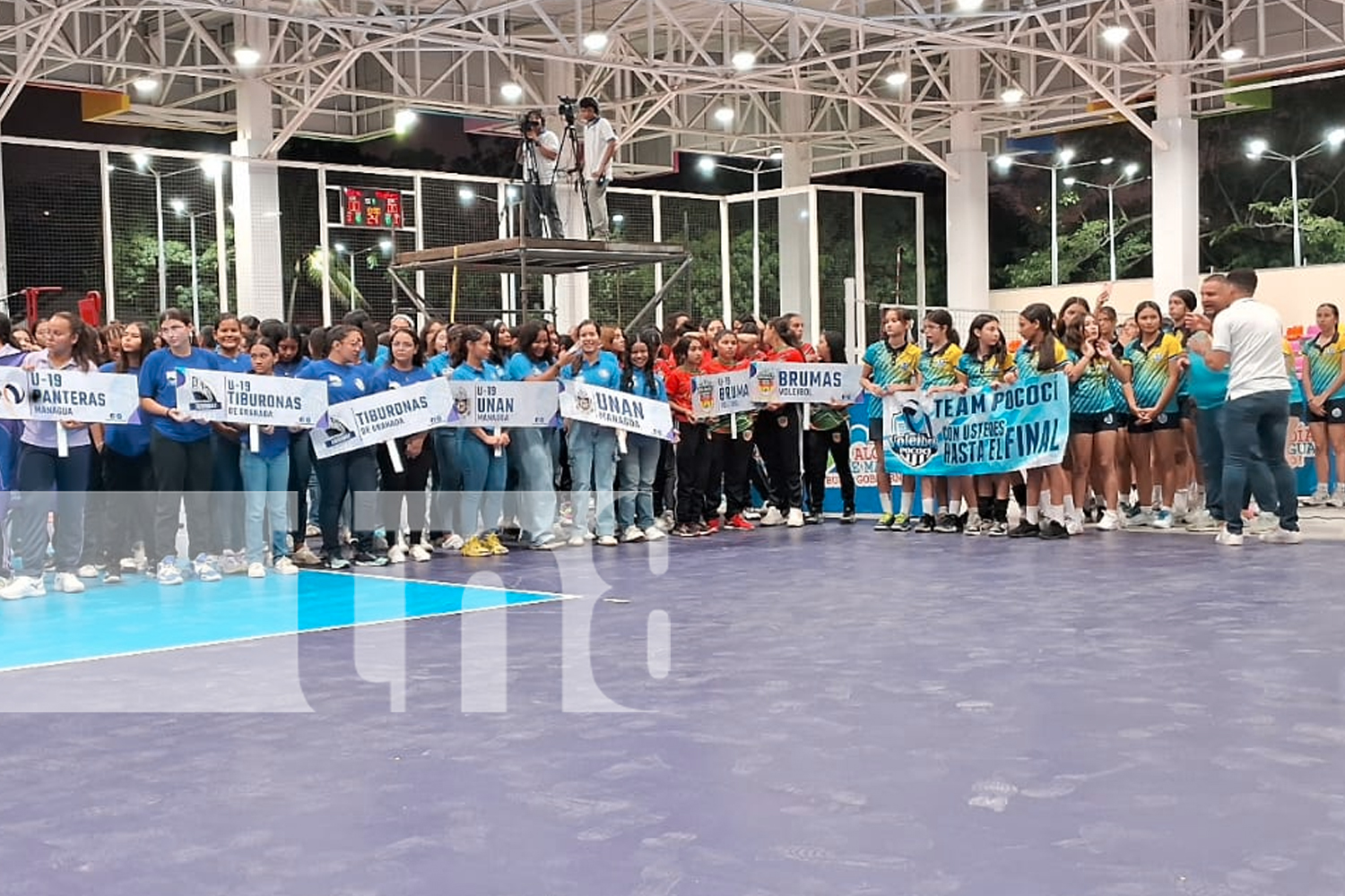 Foto: Arranca la Liga Femenina de Vóleibol: Las Leonas de Managua triunfan en el inaugural/TN8