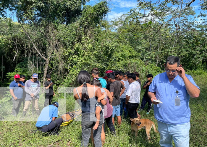 Foto: Misteriosa muerte de hombre encontrado en cauce natural en Masaya / TN8