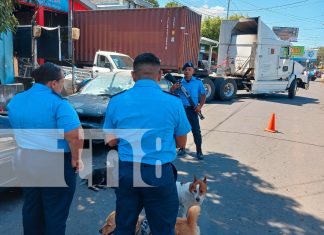 Foto: Lamentable accidente en el sector del barrio La Habana, Managua/TN8