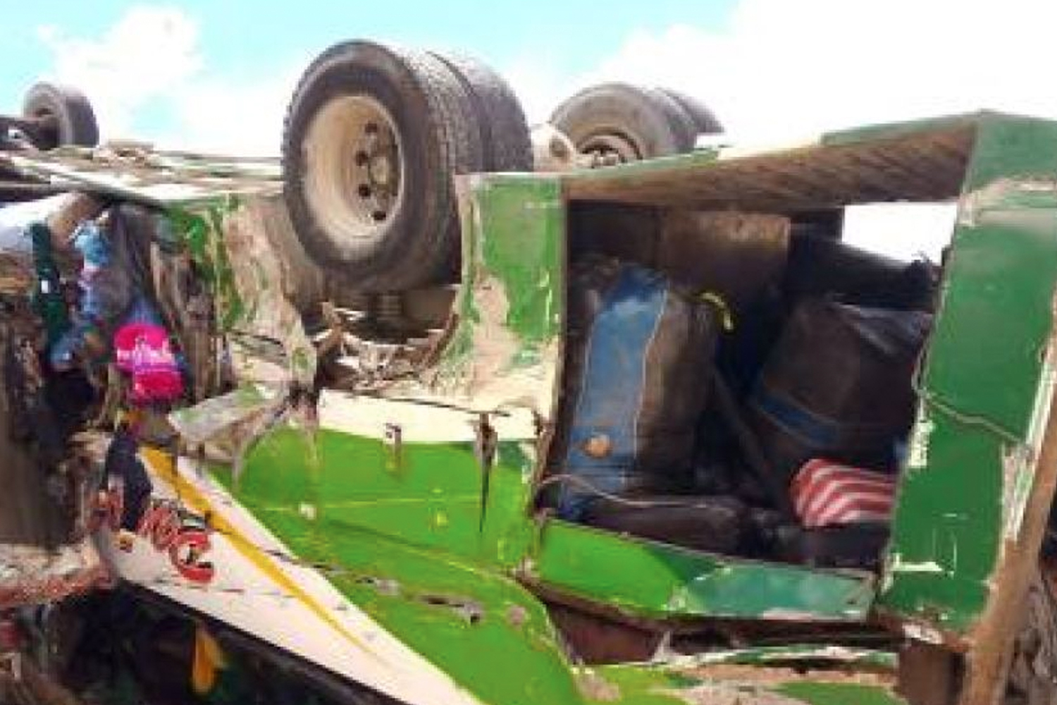 Foto: Accidente de autobús deja 19 muertos en Bolivia /Cortesía