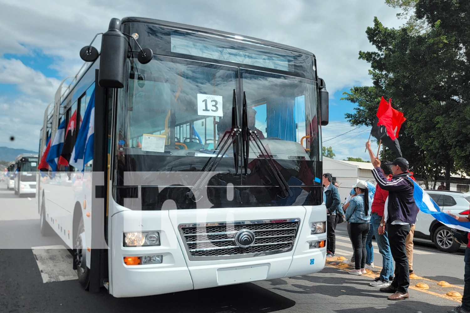 Foto: Nuevas unidades de autobuses provenientes de la República Popular China/Cortesía