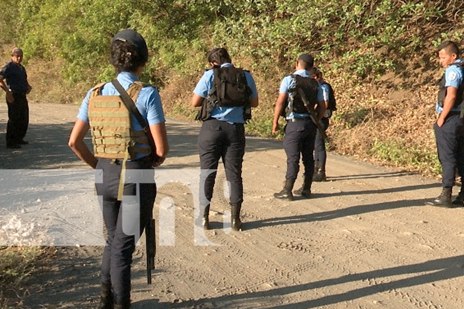 Foto: Policía continua con las investigaciones en el cerro motastepe/TN8 