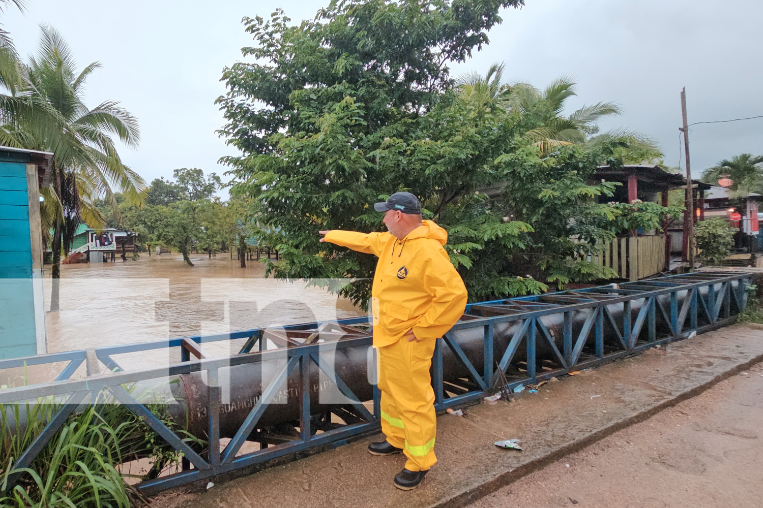 Foto: Lluvias persistentes en Bilwi afectan viviendas en barrios vulnerables/TN8