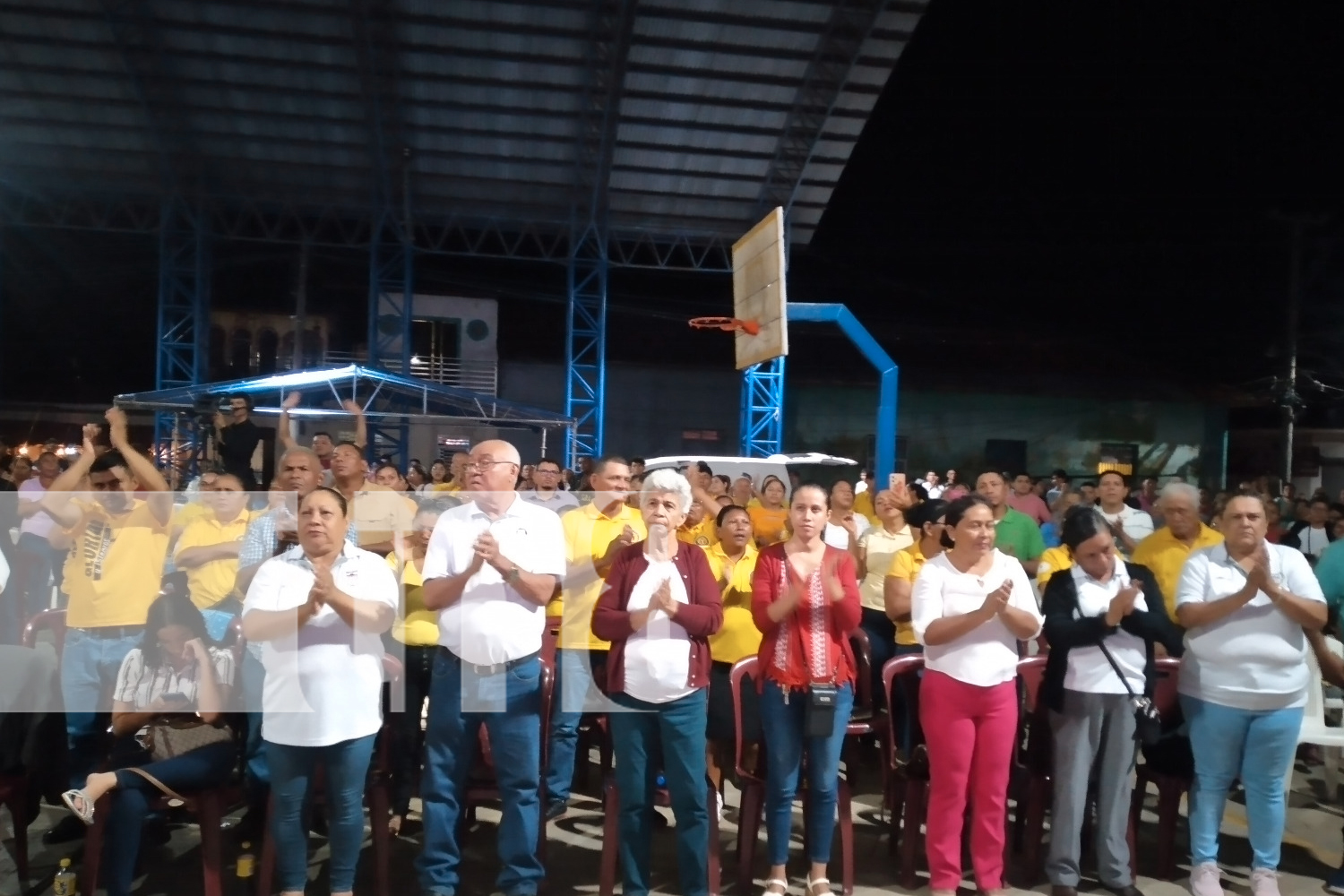 Foto: Una noche de clamor por nuestra nación en el municipio de Nandaime/TN8