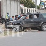 Foto: Conductor ebrio provoca accidente en Estelí y abandona a su familia en el auto volcado/TN8