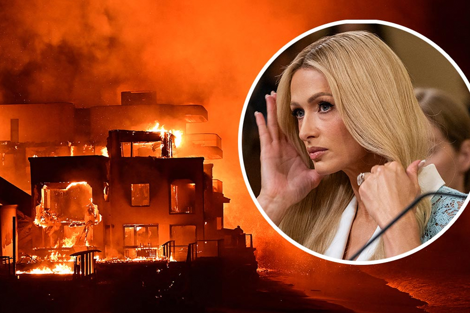 Foto: Paris Hilton reúne dólares para víctimas de incendios /cortesía