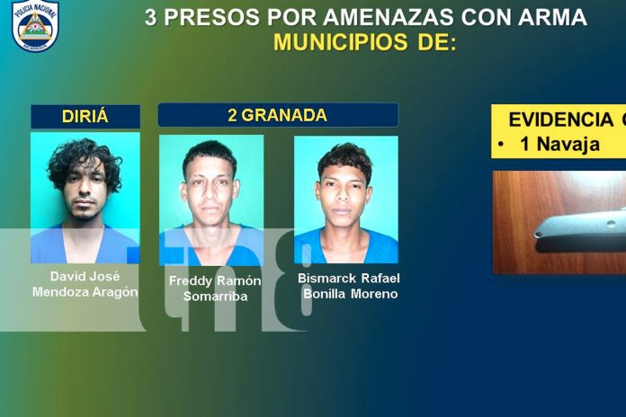 Foto: ¡6 capturados en Granada! Policía Nacional combate delitos graves como robo, estupro y amenazas con arma. Seguridad garantizada. /TN8