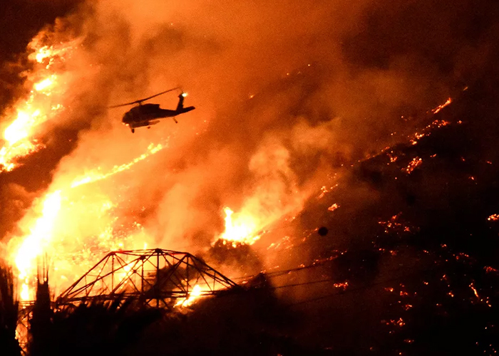 Foto: Nueva teoría apunta a la posible causa de los incendios en California / Cortesía