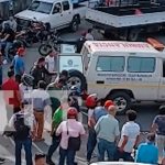 Foto: Matagalpa: ¡Qué tragedia! Un motociclista perdió el control y fue impactado por un camión. La policía sigue investigando./TN8