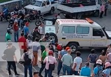 Foto: Matagalpa: ¡Qué tragedia! Un motociclista perdió el control y fue impactado por un camión. La policía sigue investigando./TN8