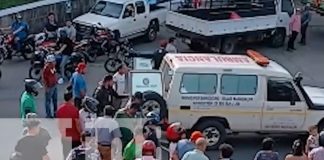 Foto: Matagalpa: ¡Qué tragedia! Un motociclista perdió el control y fue impactado por un camión. La policía sigue investigando./TN8