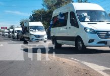 Foto: Nicaragua recibe 200 microbuses de China para mejorar transporte público/TN8