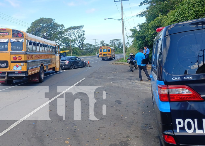 Foto: Accidente en Carretera Sur /cortesía 