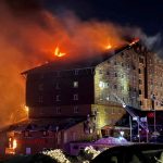 Foto: Incendio en estación de esquí en Turquía /Cortesía