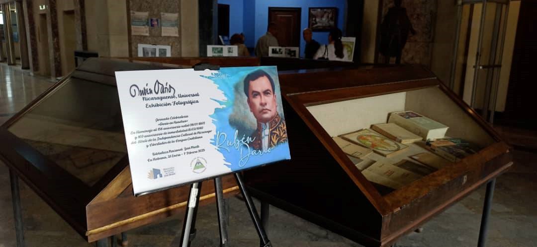 Foto: Embajada de Nicaragua en Cuba rindió homenaje a Rubén Darío