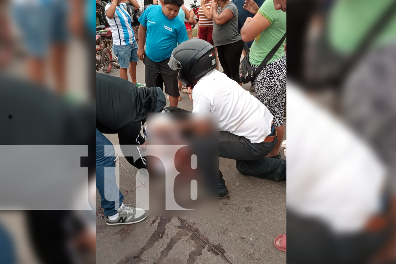 Foto: Pasajera de motocicleta fallece y peatón grave en accidentes casi simultáneos en Managua/TN8