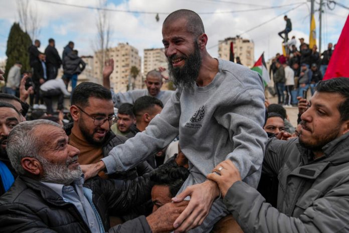 Foto: segundo intercambio de prisioneros entre Israel y Palestina/Cortesía