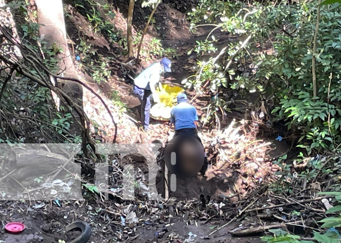 Foto: Misteriosa muerte de hombre encontrado en cauce natural en Masaya / TN8