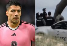 Foto: Luis Suárez ayuda a evitar un suicidio en Uruguay /Cortesía