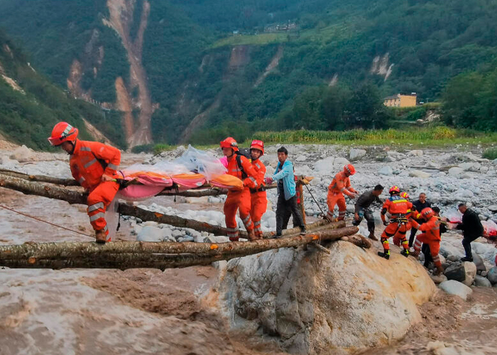 Foto: terremoto de magnitud 6,8 que sacudió el condado de Dingri, ubicada en la Región Autónoma de Xizang/Cortesía