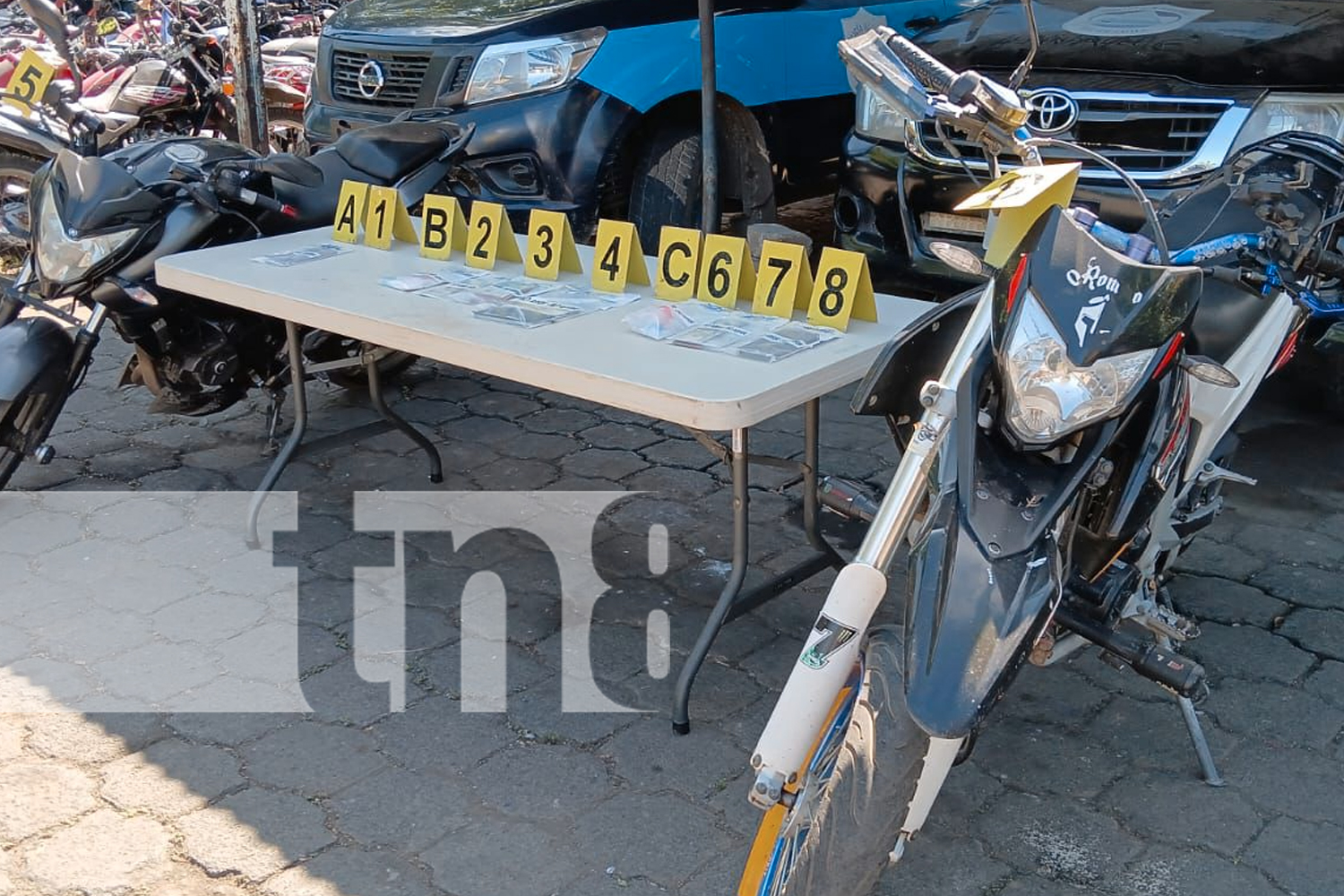 Foto:¡Operativo exitoso! La Policía Nacional de Chinandega capturó a 7 sujetos peligrosos, incluyendo 2 abastecedores de drogas y 1 violador. /TN8