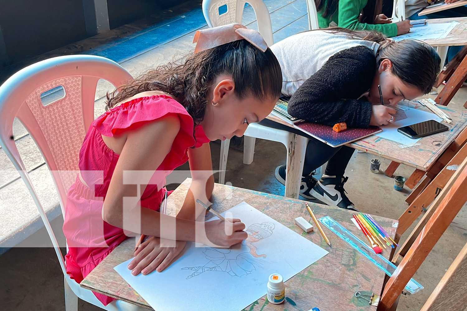 Foto: Concurso de dibujo celebra el legado literario de Rubén Darío en Chontales/TN8