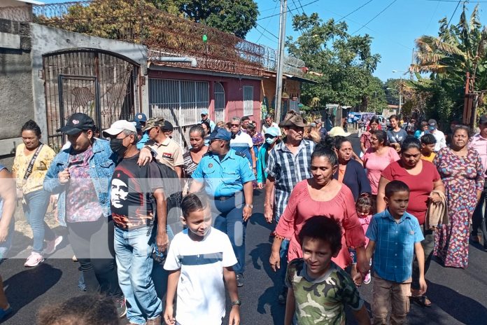 Foto: Alcaldía de Managua lanzó oficialmente el Programa Calles para el Pueblo/TN8