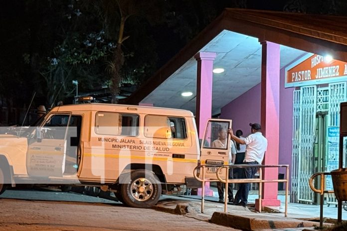 Foto: Brutal agresión en Guansapo, Jalapa: dos adultos mayores hospitalizados tras ataque con un palo. Policía Nacional en investigación./TN8