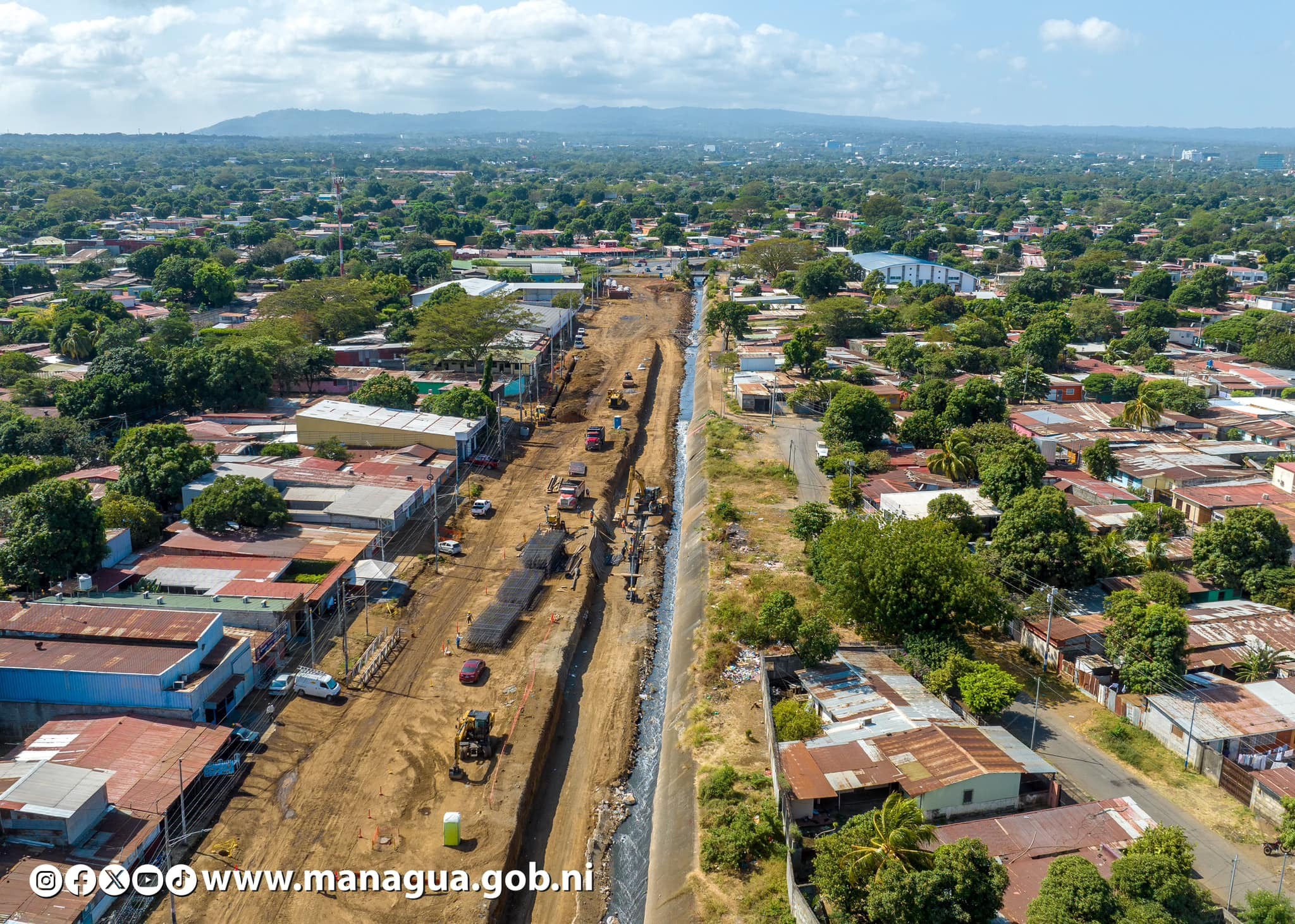 Foto: Nuevos desvíos en Managua por la Pista Héroes y Mártires de la Insurrección / Cortesía