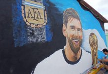 Foto: Mural de Messi en Jinotepe