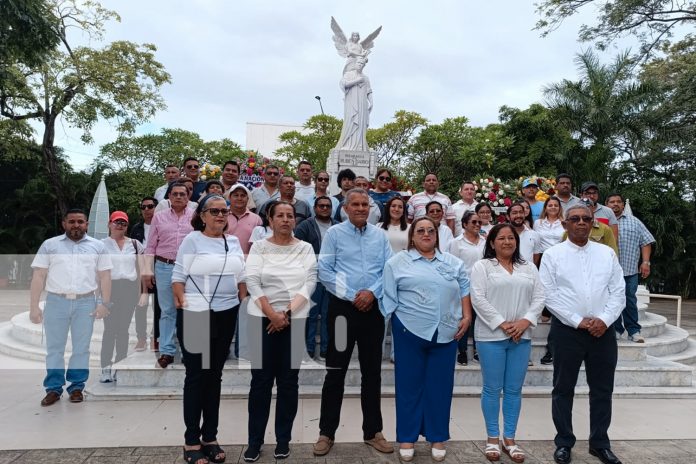 Foto: Homenaje al padre del modernismo, Rubén Darío/TN8