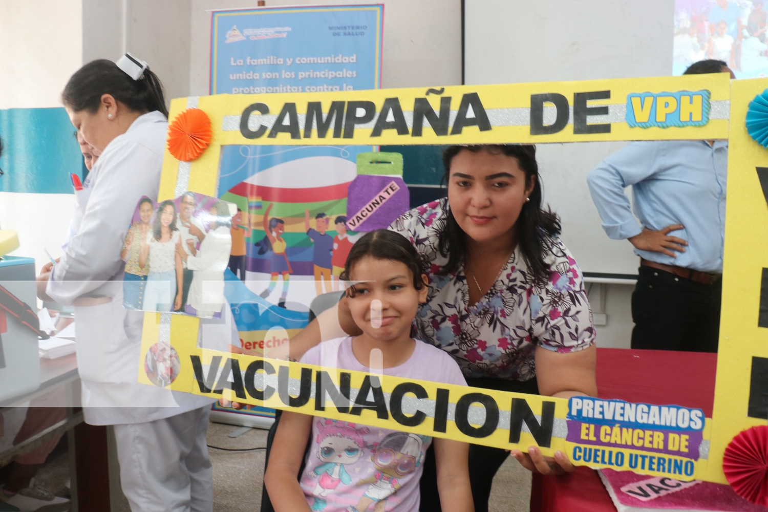 Foto:El gobierno de Nicaragua lanza campaña gratuita de vacunación contra el VPH para niñas de 10 a 11 años. ¡Aprovecha esta oportunidad! /TN8