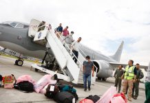 Foto: Llega a Colombia un tercer avión con deportados de EE.UU. /Cortesía