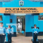 Foto: Inauguración de la unidad policial en Chinandega/TN8