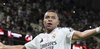 Kylian Mbappé despierta en goleada del Real Madrid