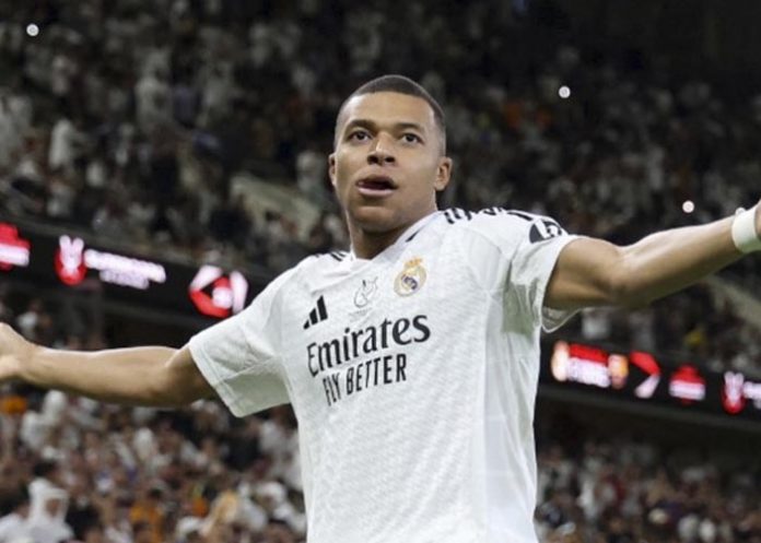 Kylian Mbappé despierta en goleada del Real Madrid