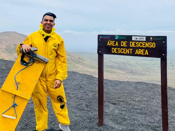 Foto: Kelvin Montano, creador del canal de YouTube, Nicaragua En Línea