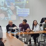 Foto: Abraham Istillarte en encuentro con periodistas en 2025 / TN8