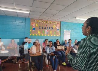 Foto: Maestros de Managua participan en el primer encuentro pedagógico /TN8