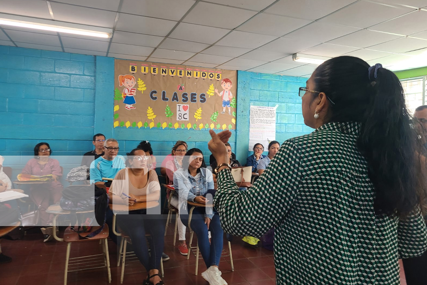 Foto: Maestros de Managua participan en el primer encuentro pedagógico /TN8