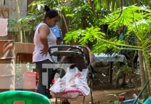 Foto: Muerte de una bebé en Los Altos, Masaya / TN8