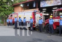 Foto: Camiones para estación de bomberos en Tipitapa / TN8