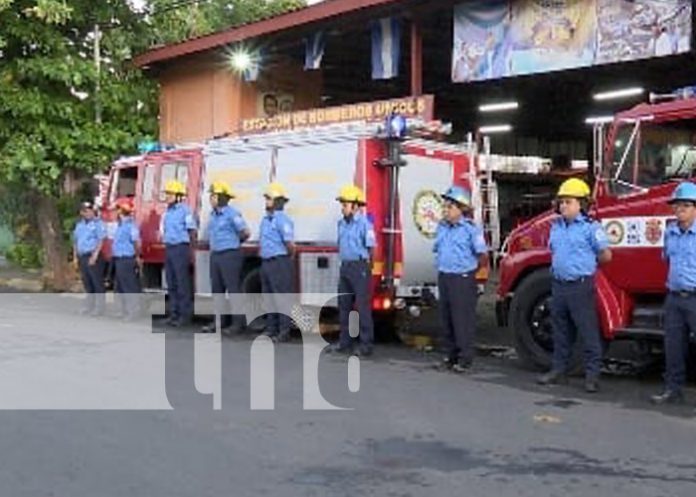 Foto: Camiones para estación de bomberos en Tipitapa / TN8