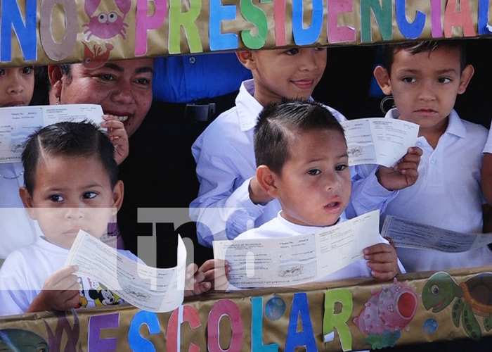 Foto: Bonos escolares para toda Nicaragua / TN8