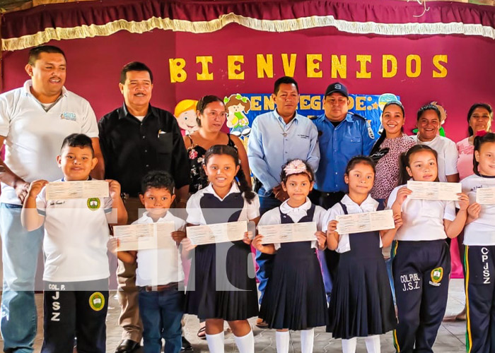 Foto: Bonos escolares 2025 para el Caribe de Nicaragua y resto del país / TN8