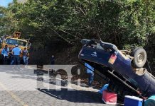 Foto: Accidente de tránsito en carretera entre Camoapa y Comalapa, Chontales / TN8