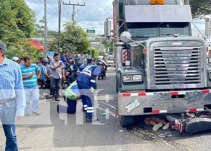 Foto: Violento y fatal accidente de tránsito en Juigalpa, Chontales / TN8