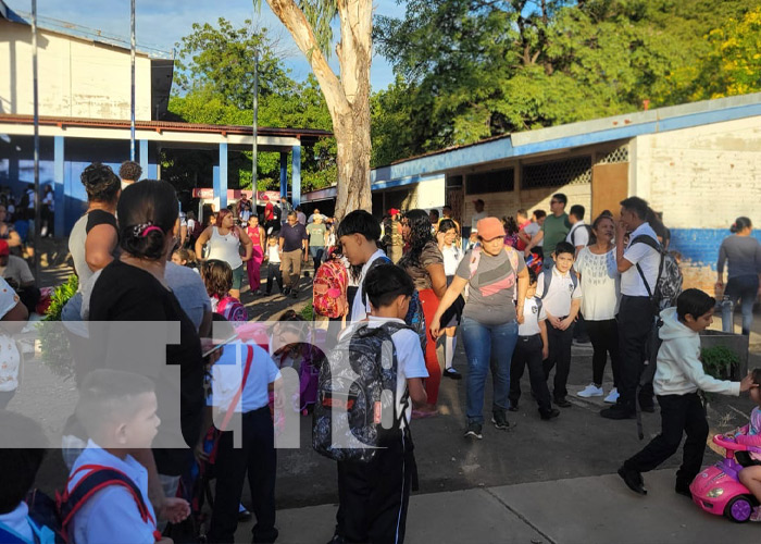 Foto: Regreso a clases 2025 en Nicaragua / TN8