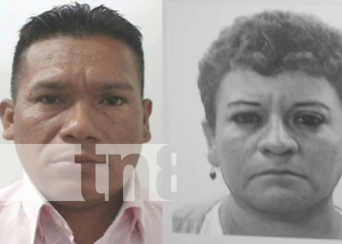 Foto: Victimario y víctima de femicidio en el barrio San Luis, Managua / TN8